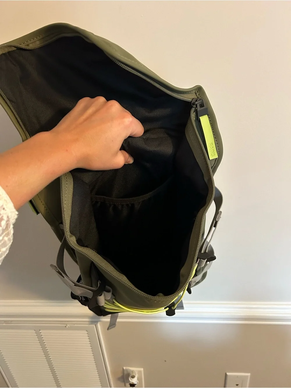 Rains Trail Mountaineer Drawstring Backpack